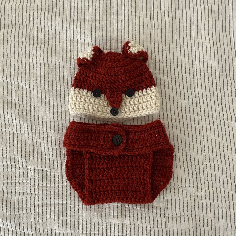 Handmade fox outfit